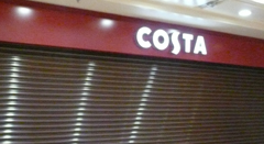 Costa Cafe Shutters