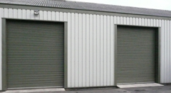 Standard 75mm Plastisol Coated Industrial Shutters