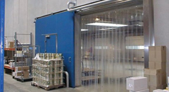 PVC Strip Curtain Refrigeration Unit