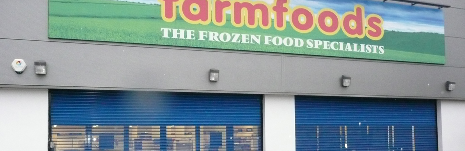 Farm Foods Front Shutters